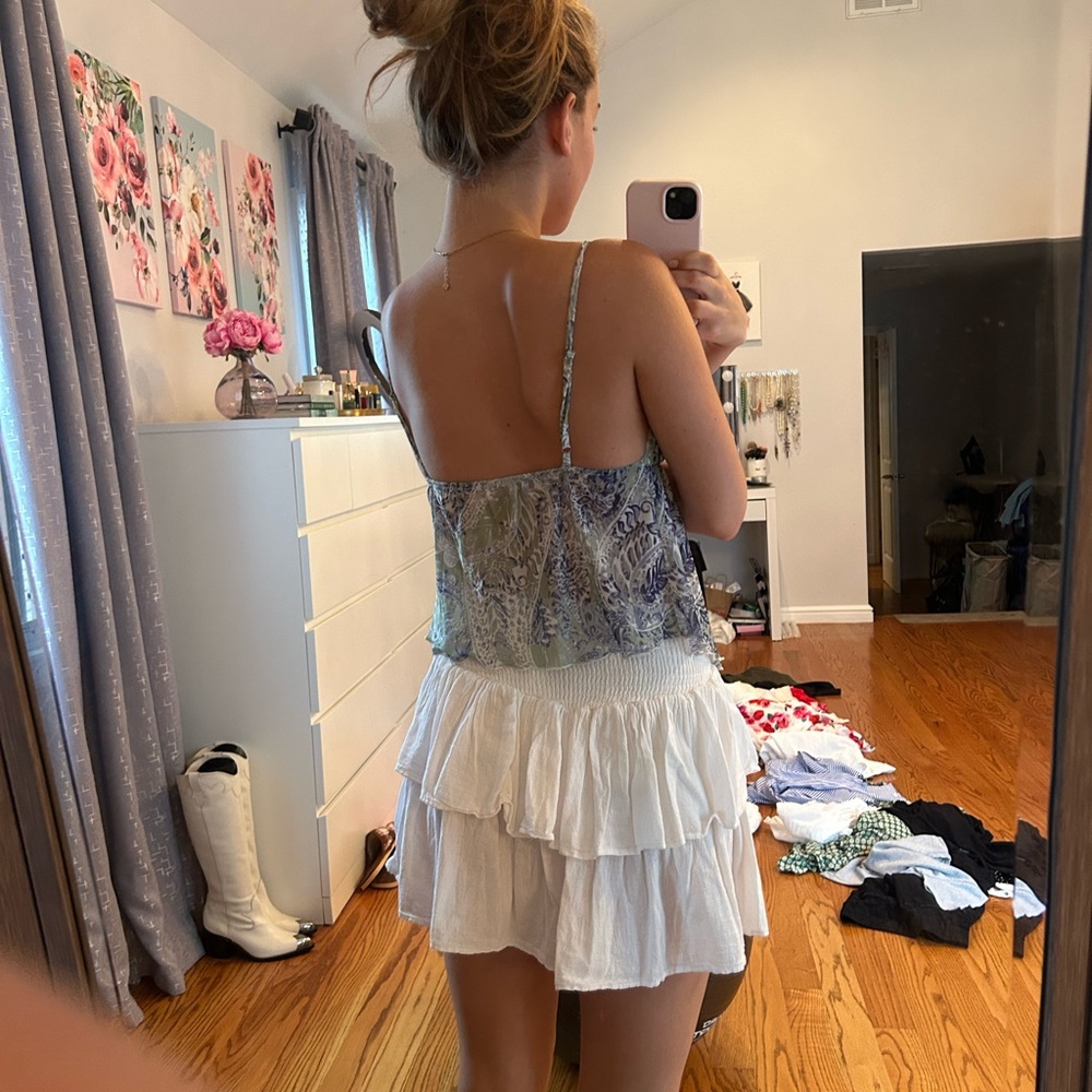 Tiger Mist Paisley printed top - Picture 8 of 8